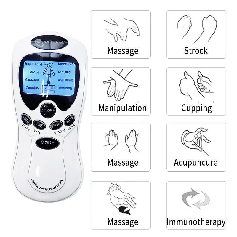 Hot Sales Portable Tens Acupuncture Digital Pulse Massager Smart Device